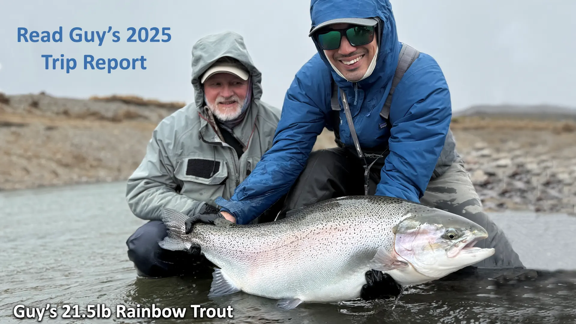 Guy Schoenborn's Trip Report Guy Schoenborn with Huge Rainbow