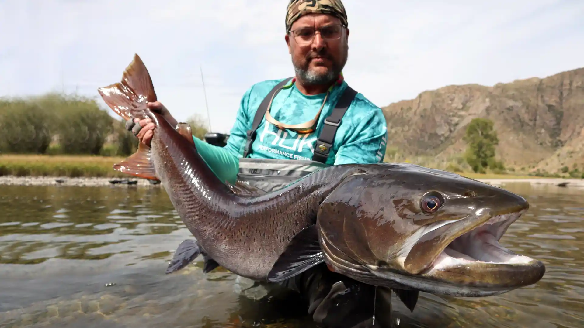 Big Taimen Flyfish for taimen and lenok in Western Mongolia.