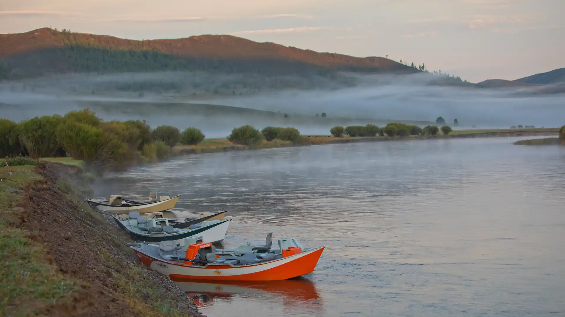 Headwaters Expedition Flyfish for Mongolia's Taimen on the Headwaters Expedition