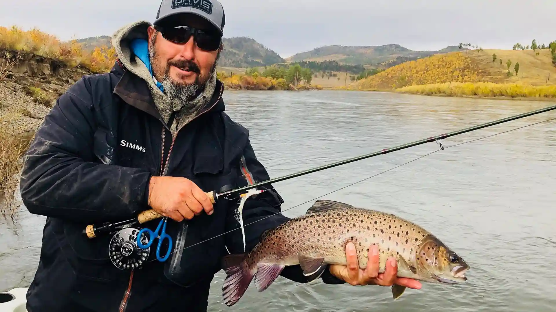 Lenok Flyfish for Mongolia trout also known as Lenok on this special flyfishing only river.