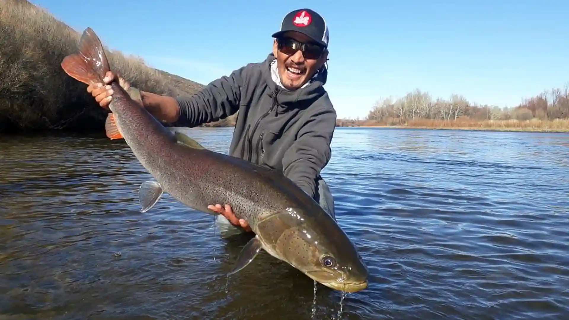 Taimen Hucho Fly angling for taimen, the world's largest salmonid with Mongolia River Outfitters