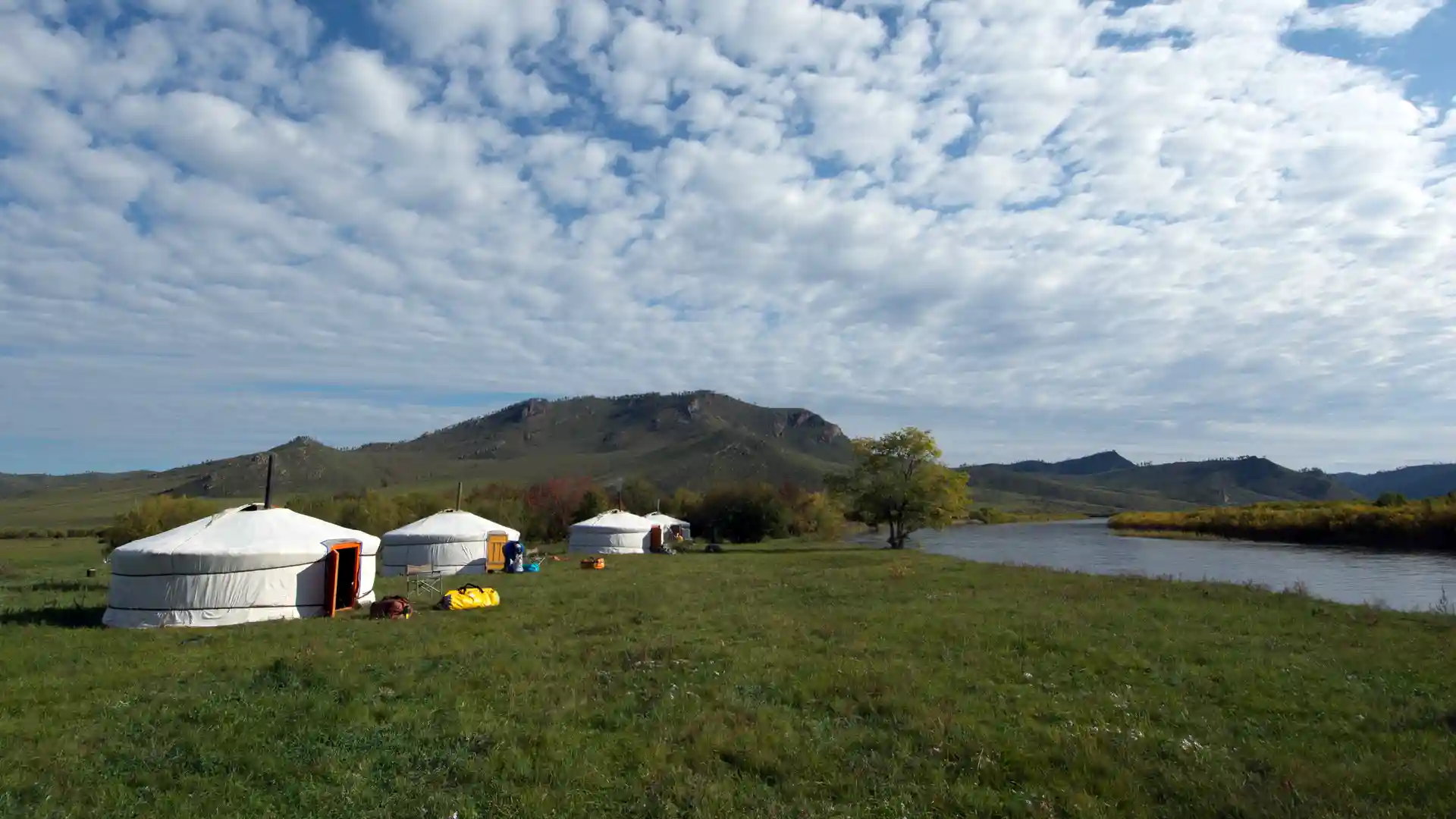 Gers AKA Yurts While fishing the Upper for Mongolia taimen, you'll stay in gers also known as yurts along the river.