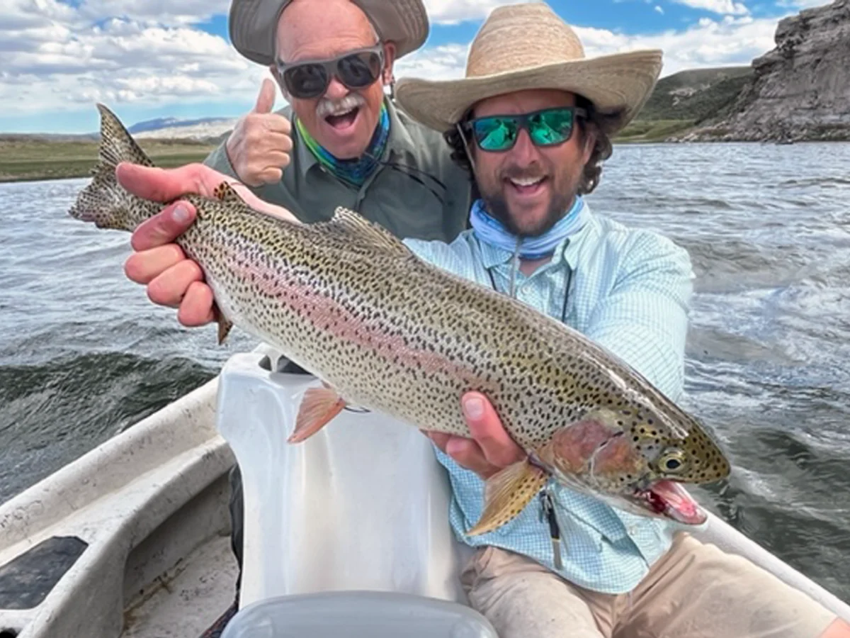 North Platte Rainbow Trout Fly Fishing the North Platte in Wyoming